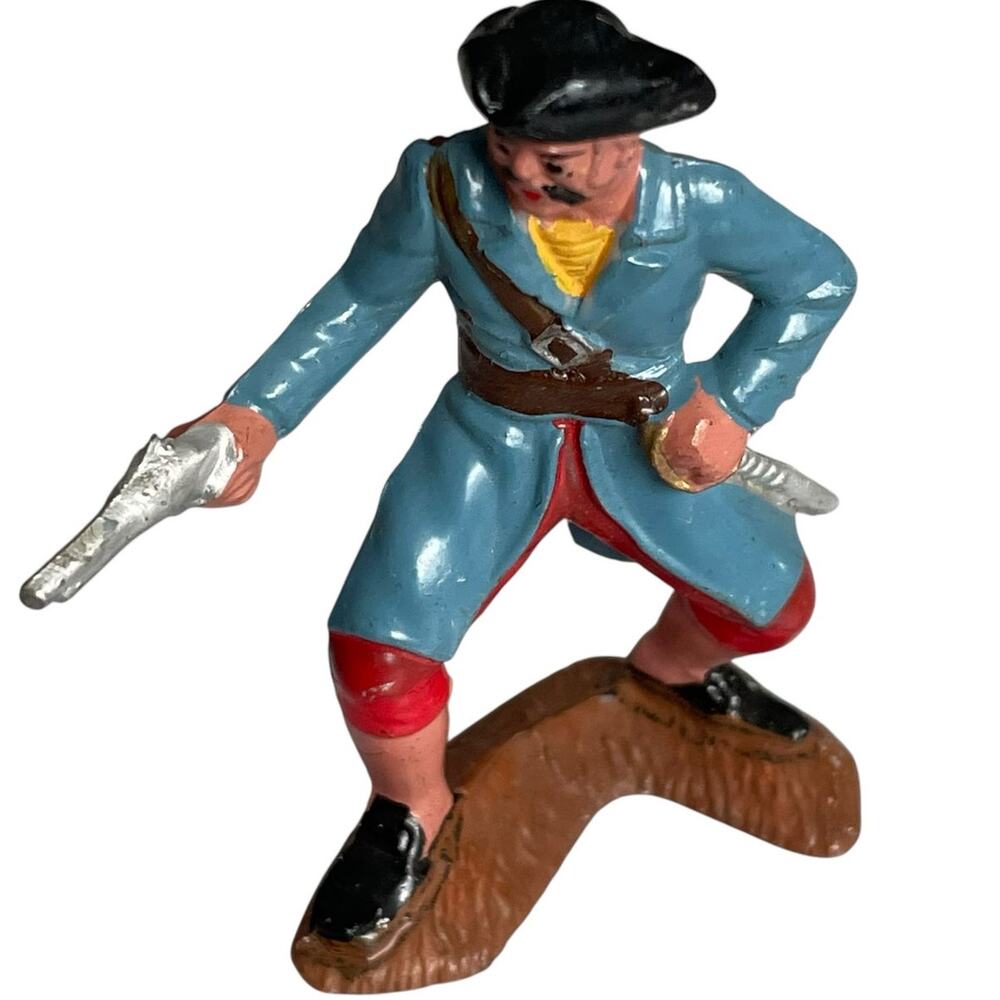 Marx Warriors of the World Steve Bonnet Pirate Figure Vintage 1960s Toy READ